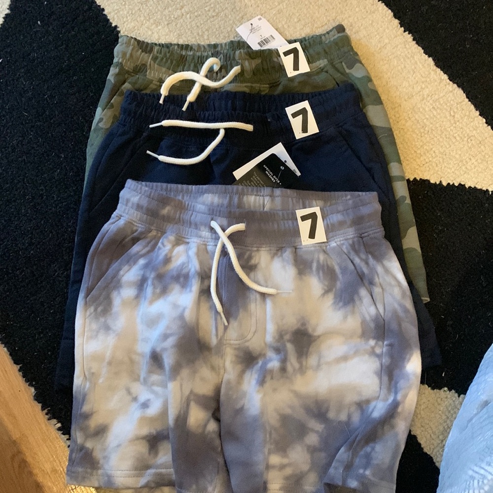 Cotton shorts 7Y (3 shorts)